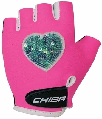 Produktbild von Chiba Cool Kids Gloves Heart L Cyclo Handschuhe
