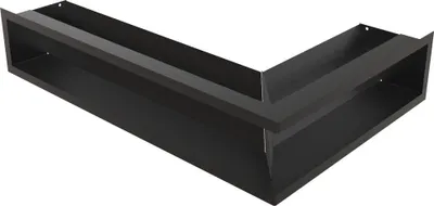 Immagine prodotto di Griglia di ventilazione LUFT angolo sinistro 60x40x12 nero