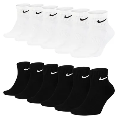 Produktbild von 6 Paar NIKE Trainingssocken Quarter Everyday Cushioned Ankle Socks