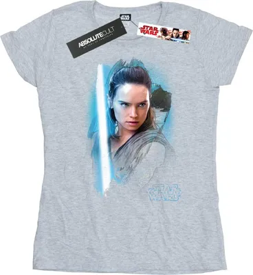 Produktbild von Star Wars: The Last Jedi - T-Shirt für Damen BI1109 (M) (Grau)