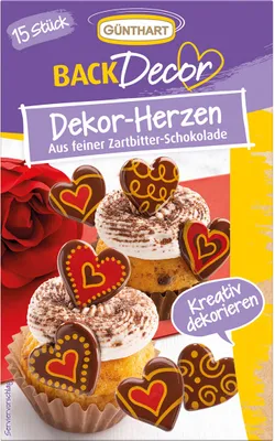 Zdjęcie produktu dla Günthart decor hearts 14 g