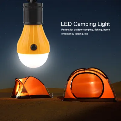 Obrázek produktu pro Kempingová lampa, stanová lucerna, kempingové světlo LED, přenosné kempingové světlo, rybářská lucerna, závěsná žárovka do stanu