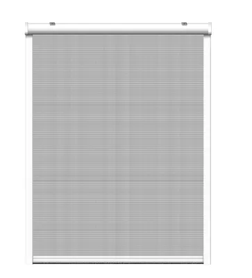Image de Moustiquaire Enroulable, Blanche, 160 X 160 Cm