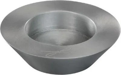 Produktbild von Kerzenleuchter silberfarben, für KerzenD 5cm, satiniert