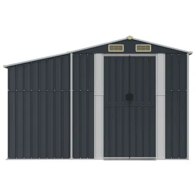 Obrázok produktu pre Záhradná kôlňa antracitová 277x279x179 cm pozinkovaná oceľ