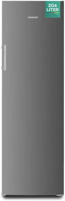 Produktbild von Heinrich´s Gefrierschrank 204L Temperatur: -14°C-22°C, Volumen, Freezer, No-Frost Schutz, 4x Gefrierschubladen, 2x Schubfächer, LED-Display, (Inox)