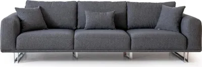 Produktbild von Sofa 4 Sitzer Relax Couch Couchen Bettfunktion Viersitzer Textil Sofas