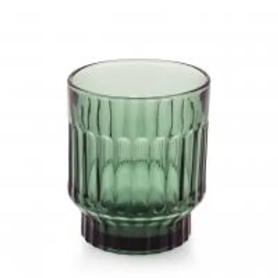 Immagine prodotto di H&H Set 6 Bicchieri Atena In Vetro Verde Cl 28