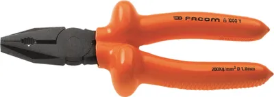 Zdjęcie produktu dla Facom ‎187.16AVSE, Szczypce antypoślizgowe, Dielektryk, Pomarańczowy, 1000 V, 35 mm, 165 mm