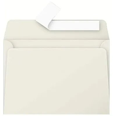 Image de Clairefontaine enveloppes C6 Pollen 120g gris clair 114x162mm 20 pièces