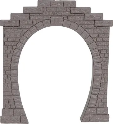 Produktbild von Tunnelportal 1:87 2 Stück saisonale Dekoration für Weihnachtsdörfer Modellbahnlandschaften