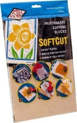 Image de Essdee Softcut Linen 300x200x3 mm (2 Pack)