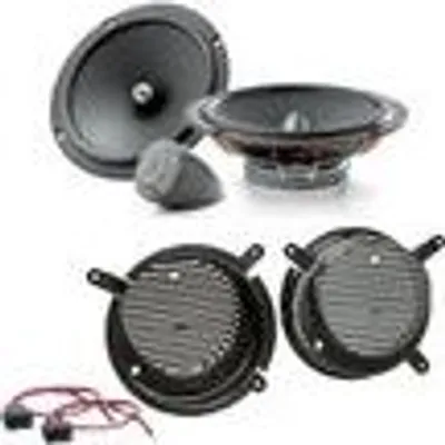 Produktbild von Focal ISU165 2-Wege Lautsprecher Einbauset für Mercedes SLK R170 2 Wege vorne