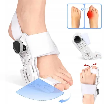 Productafbeelding van Hallux valgus correctie. Ergonomische teenstukken voor hallux valgus. Hallux-bandage. Ortheses voor hallux valgus. Teenstukken voor mannen en vrouwen