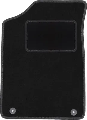 Image de Tapis de conducteur noir pour : Peugeot 106 à hayon (1991-2003)