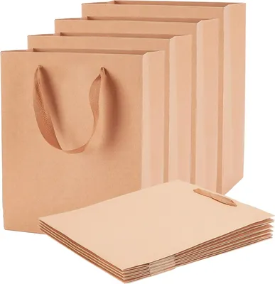 Produktbild von Feierbeutel 10 Stück - Geschenkverpackung für Geburtstag - 33 x 28 x 10 cm