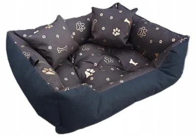 Produktbild von WBM Sewing Großes Hundebett Komfortabel Wasserfest 115x95 cm