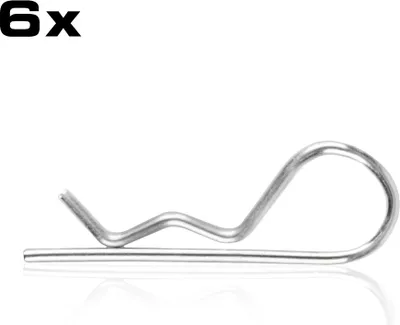 Produktbild von Federstecker groß, 6er Set