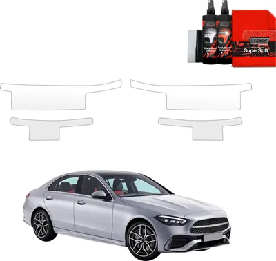 Zdjęcie produktu dla folia ochronna 4 w 1 Grizz Protector na progi - Mercedes C Class (2021-2025)