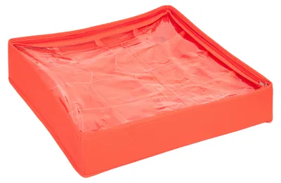 Produktbild von ATMOSPHERA | Aufbewahrungsbox für Weihnachtskugeln – 16 Fächer – 40 x 40 x 10 cm – Sortierbox für Christbaumkugeln