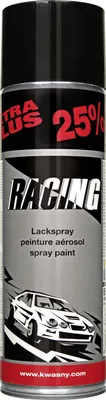 Produktbild von Auto-K Racing Lackspray schwarz glanz Aktionsgröße 500ml