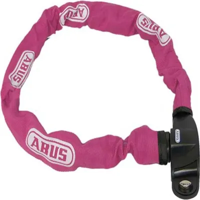 Produktbild von ABUS Catena 685 Shadow Kettenschloss 750 mm/Ø 6 mm korallenrot inkl. Fahrradklingel
