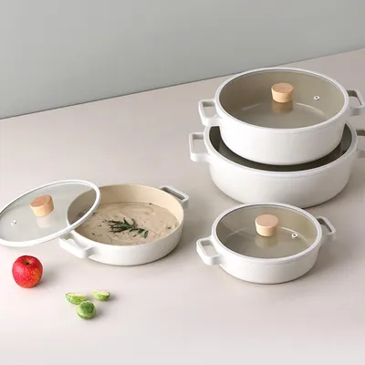 Produktbild von Neoflam - FIKA Schmortopf inkl. Glasdeckel, 30 cm