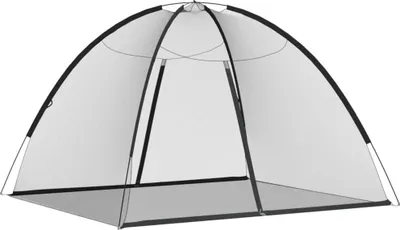 Produktbild von Moskito-Netzzelt Mongolisch 220 Schwarz 200x180x135 cm