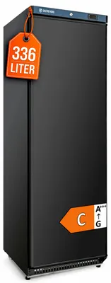 Produktbild von GastroHero Lagertiefkühlschrank ECO 400 336 Liter Weiß Umluftkühlung -23 bis -18 °C automatische Abtauung Gewerbe Tiefkühlschrank