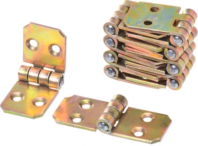 Zdjęcie produktu dla Aqbau® Zestaw 10 sztuk pasów do skrzyń 20mm x 50mm pasy do skrzyń pasy do stołów pasy do stołów zawiasy rolowane