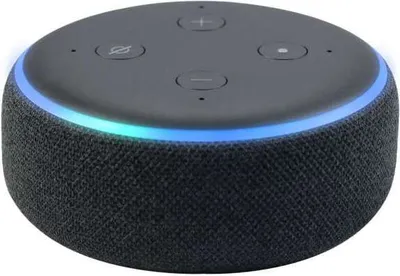 Produktbild von Amazon Echo Dot 3 anthrazit Intelligenter Assistant Speaker (EU Stecker)