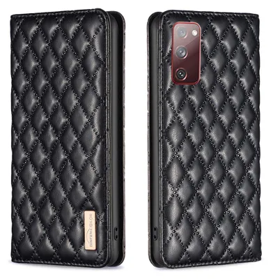 Image de Galaxy S20 FE Case, Elegant Flip Leather Case with Card Slots and Stand for Samsung Galaxy S20 FE 5G Black