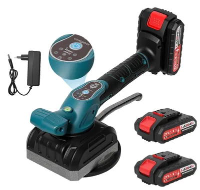 Immagine prodotto di Macchina livellatrice per piastrelle, 3500 W, 21 V, 72000 giri/min, potenza di aspirazione 200 kg, compatibile con batterie Vickers