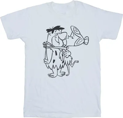 Produktbild von The Flintstones - T-Shirt für Damen BI23212 (XL) (Weiß)