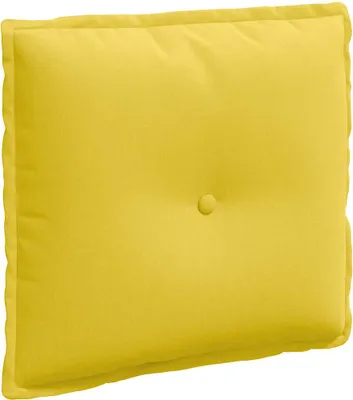 Obrázok produktu pre vidaXL Zadný vankúš Svetlo žltá 50 x 19 x 45 cm Látka