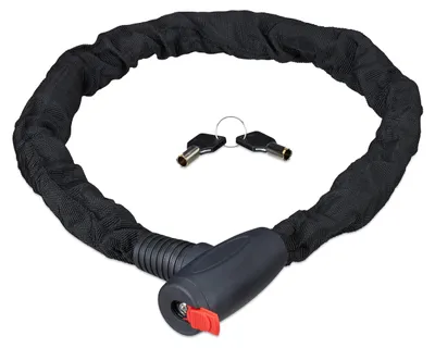 Produktbild von Sichere Ketten-Schloss für Fahrrad und Motorrad, 100 cm