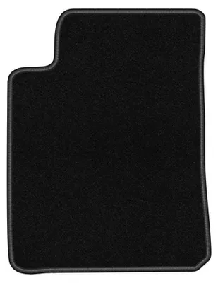 Produktbild von Fahrermatte Velours für SsangYong Kyron 2005-2014 (SUV) – 1-tlg, Schwarz, passgenau – Wielganizator BASIC
