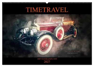 Produktbild von TIMETRAVEL (Wandkalender 2027 DIN A2 quer), CALVENDO Monatskalender