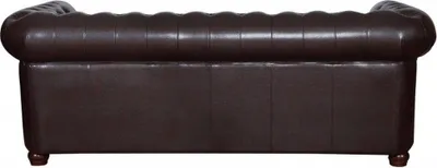 Produktbild von Chesterfield 3 Sitzer Ledersofa Sofa Couch Polster Textil Sofas Couchen 3er Neu