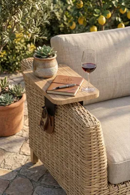 Productafbeelding van Skye Decor, hoogwaardige bijzettafels (set van 3) - Saffier eikenhout, 100% MDF, 18 mm dik
