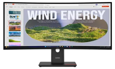Produktbild von Lenovo Monitor 64AEGAT1EU, 34 Zoll, Wide Quad HD