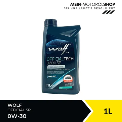 Produktbild von Wolf OfficialTech 0W-30 SP 1 Liter