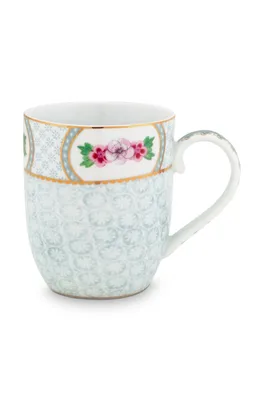 Produktbild von PIP STUDIO Blushing Birds Henkelbecher white 0,145 l