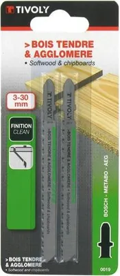 Image de Lame de scie sauteuse Bosch pour bois Bl2 - Tivoly