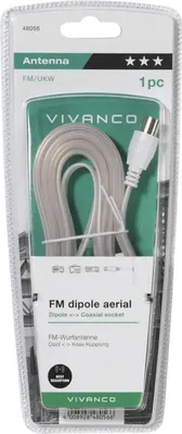 Produktbild von ViVanco™48056 radio antenna FM 75 Ω
