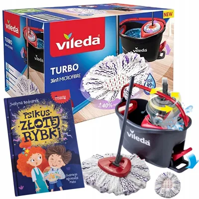 Produktbild von VILEDA Turbo Smart System Rotationsmop Mikrofaser