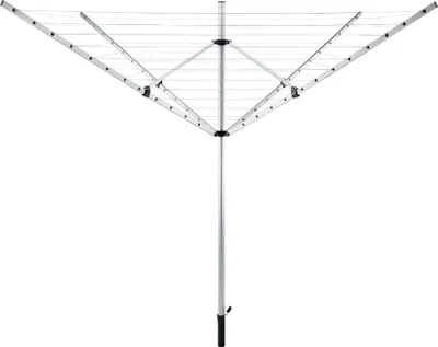 Zdjęcie produktu dla Kondela Suszarka ogrodowa Rotary New Typ 1 - srebrna / czarna