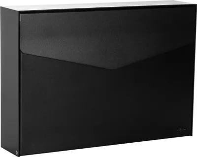 Produktbild von MEFA Letter 110 (Farbe Tiefschwarz RAL 9005, Größe 86x354x249 mm) 110110M