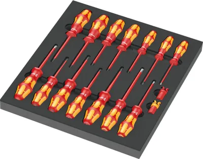 Obrázok produktu pre Wera 9711 Schaumstoffeinlage VDE Schraubendreher Set 1
