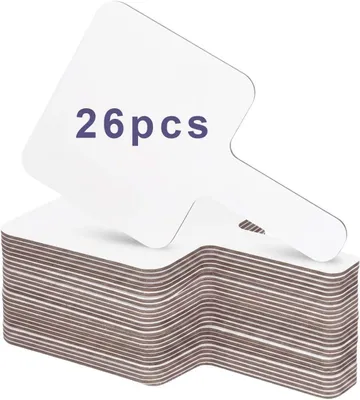 Produktbild von Whiteboard 26 Stück, klein und quadratisch, wiederverwendbar, für Klassenzimmer